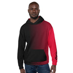 Descendants of the Island Red Side Fade Hoodie