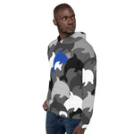 Descendants of the Island Dolphin Camo 6 Blue Unisex Hoodie