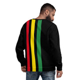 Descendants of the Island Rasta Stripes Unisex Sweatshirt