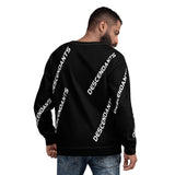 DTI Descendants White on Black Unisex Sweatshirt