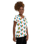 Descendants of the Island Pride Month Women's Athletic T-shirt