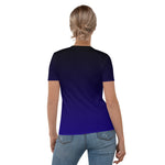 Descendants of the Island Black and Blueberry Women's T-shirt