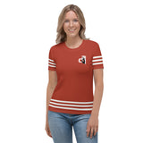 Descendants of the Island FRO White Stripes Women's T-shirt