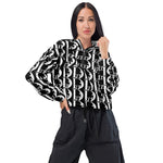 Descendants of The Island Pattern Women’s cropped windbreaker