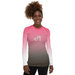 Descendants of The Island Blossom Fade Women's Rash Guard