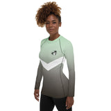 Descendants of The Island Ladies Mint V Rash Guard