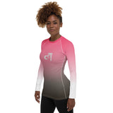 Descendants of The Island Blossom Fade Women's Rash Guard