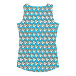 Descendants of the Islands Magnolia Blue Cut & Sew Tank Top