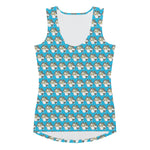 Descendants of the Islands Magnolia Blue Cut & Sew Tank Top