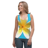 Descendants of the Islands Plumeria No. 1 Cut & Sew Tank Top