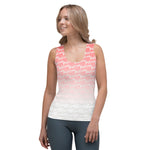 DTI Fatima Coral Custom Cut & Sew Tank Top