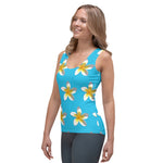 Descendants of the Islands Plumeria No.2 Cut & Sew Tank Top