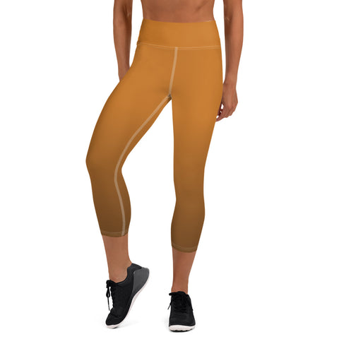 Descendants of the Island Ludicrous Gold Capri Leggings