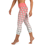 Descendants of the Island Coral Magnolia Yoga Capri Leggings