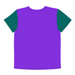 Descendant of the island UV-Teal Youth crew neck t-shirt