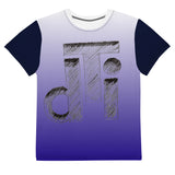 DTI Blueberry Crayon Logo Youth crew neck t-shirt