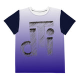 DTI Blueberry Crayon Logo Youth crew neck t-shirt