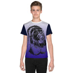 DTI Blueberry Gorilla Youth crew neck t-shirt