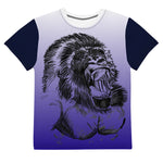 DTI Blueberry Gorilla Youth crew neck t-shirt