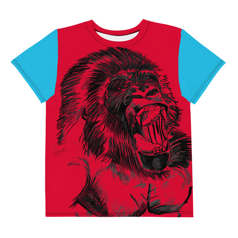 Descendants of the Island Gorilla 3D Youth crew neck t-shirt