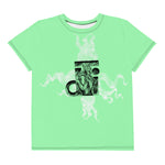 Descendants of the Island Glow Green Youth crew neck t-shirt