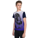 DTI Blueberry Gorilla Youth crew neck t-shirt