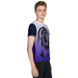 DTI Blueberry Gorilla Youth crew neck t-shirt