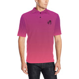 Descendants of the Island Holy Pink Men's All Over Print Polo Shirt