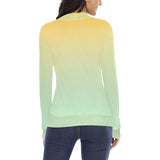 Descendants of the Island Palmetto Women's All Over Print Mock Neck Sweater(ModelH43)