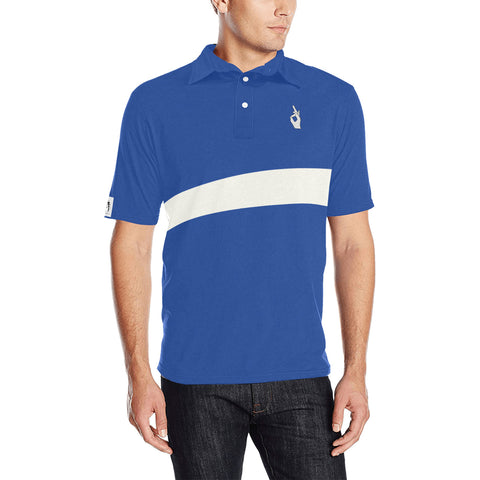 DTI Strong Blue Polo Men's Shirt