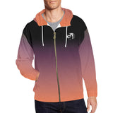 Descendants of The Island sundown halo Men's  Zip Hoodie