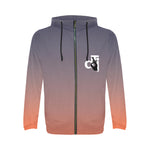 Descendants of the Island Highway Orange Zip Hoodie