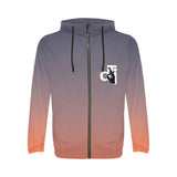 Descendants of the Island Highway Orange Zip Hoodie