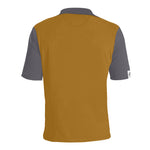 DTI Essex Dark Orange Grey Polo Men's Shirt