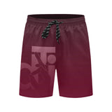 Descendants of the Island Bulldog Men's Mid-Length Beach Shorts