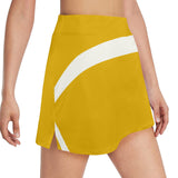 DTIStrong Yellow and White Stripe Skirt with Pocket