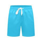 Descendants of the Island Sky Blue Men's Mid-Length Beach Shorts