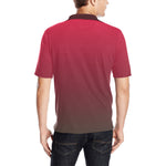 Descendants of the Island Vermillion Men's All Over Print Polo Shirt (Model T55)