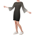 Descendants of The Island espresso dress1 Bell Sleeve Dress