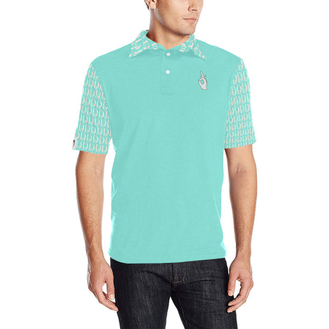 DTI Ocean Collar Design Polo Men's Shirt