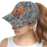 Descendants of the Island Hunt Club Camo Bark 1 Hat All Over Print Snapback Cap D