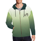 Descendants of the Island Gator Men's All Over Print Full Zip Hoodie