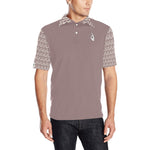 DTI Mauve Collar Design Polo Men's Shirt