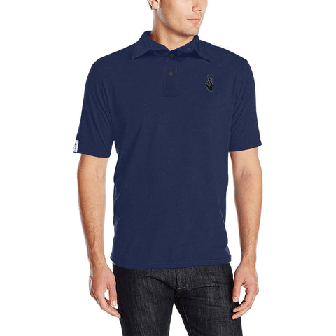 DTI Royal Navy Solid Polo Men's Shirt