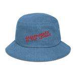 Descendants of the Island Red Denim bucket hat