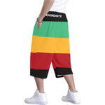 Africk Block Men's Baggy Shorts