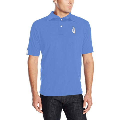 DTI LOL Blues Polo Men's Shirt