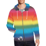 Descendants of the Island Soft Rainbow Zip Hoodie