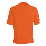 DTI Red Orange Black Polo Shirt