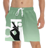 Descendants of the Island Spring Men's Mid-Length Beach Shorts